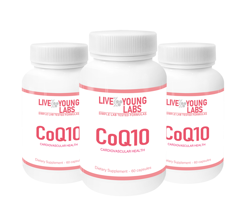 CoQ10 antioxidizing formula 1000mg 3 bottles (60 capsules)