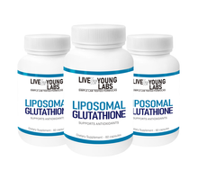 Load image into Gallery viewer, Liposomal Glutathione 500mg - Anti-Oxidizer 3 bottles (60 capsules)
