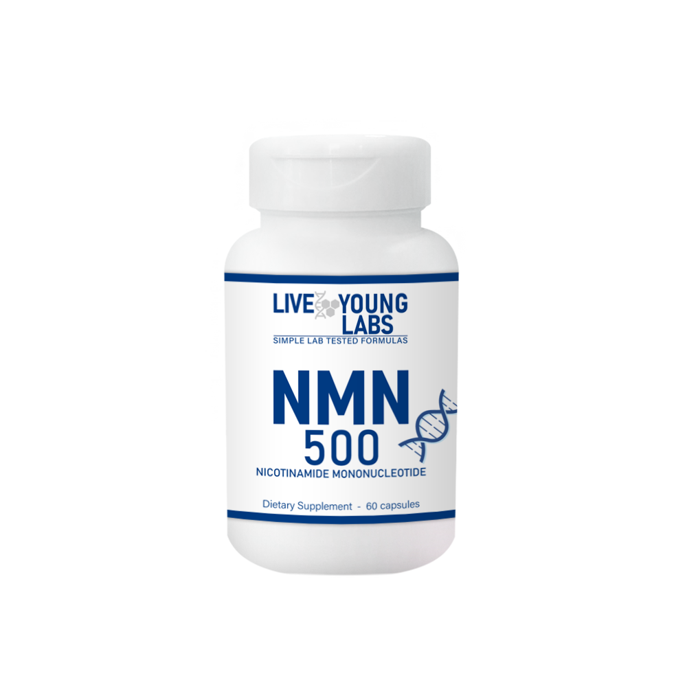 NMN 500mg - Nicotinamide Mononucleotide - NAD+ booster (60 capsules)