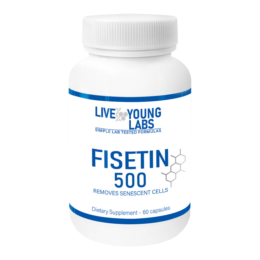Fisetin 500mg - Senescent Cell Reduction (60 capsules)